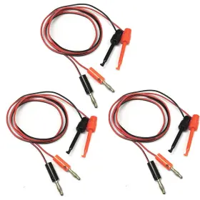 3-01-1445 HILETGO Banana Plug Hook Clip Lead Cable