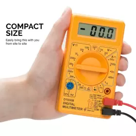 706569385212 HILTEX Digital Multimeter Diode Transistor Ac #3