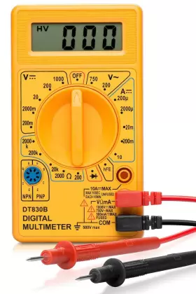 706569385212 HILTEX Digital Multimeter Diode Transistor Ac