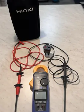 210404047 HIOKI Ac Clamp Meter Leads Fluke Adapter Great