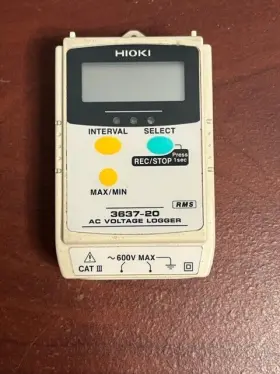 3637-20 HIOKI Voltage Logger