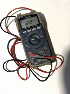 3805 HIOKI Digital Hitester Multimeter Leads
