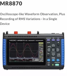MR8870-20 HIOKI Memory Hicorder #3