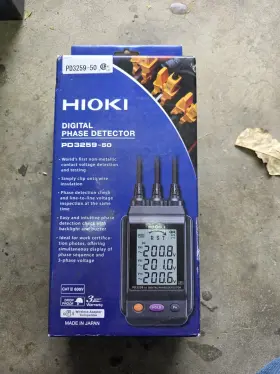 PD3259-50 HIOKI Digital Phase Detector Cat Iv