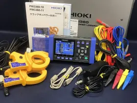 PW3360-10 HIOKI Clamp Power Logger Meter Voltmeter Ammeter