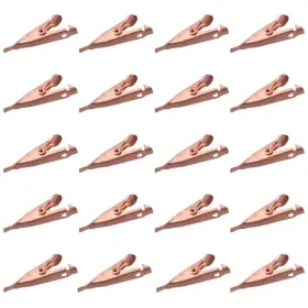 313019870893 HOBBYIN Micro Toothless Alligator Clips Copper