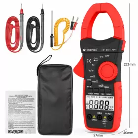 570T-APP HOLDPEAK Digital Clamp Meter Multimeter Ac Voltohm #2
