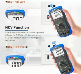 9109-770J HOLDPEAK Ncv Multimeter Auto Circuit Leads Clip Kit #3