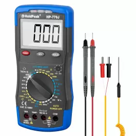 9109-770J HOLDPEAK Ncv Multimeter Auto Circuit Leads Clip Kit