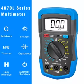 HP-4070L HOLDPEAK Digital Lcr Meter Leads Resistance Tester