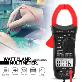HP-570N HOLDPEAK Inrush Clamp Multimeter Trms Onmeter Ac Volt