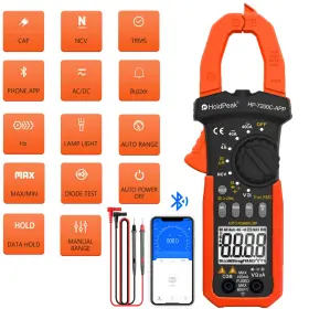 HP-7200C-APP HOLDPEAK Digital Trms Clamp Meter Multimeter Ac
