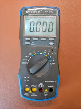 HP-760G HOLDPEAK Digital Handheld Multimeter Backlit Probe