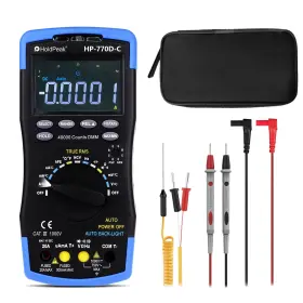 HP-770D-C HOLDPEAK Digital Multimeter Trms Auto Ac Voltcap