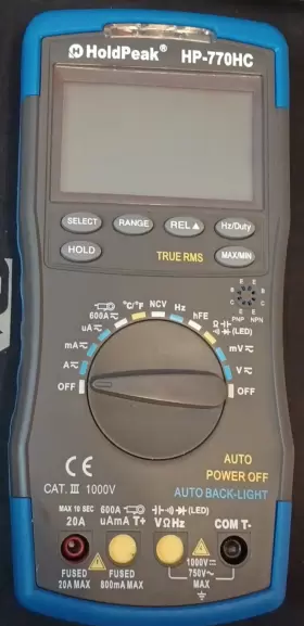 HP-770HC HOLDPEAK Digital Multimeter #2