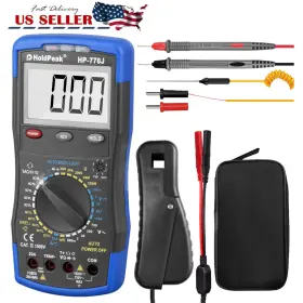 HP-770J HOLDPEAK Digital Multimeter Ac Volt Rpm Dwell Angle