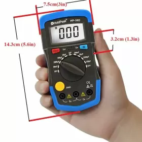 HP36D HOLDPEAK Digital Multimeter Capacitance Meter Capacitor #3