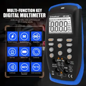 METER-42 HOLDPEAK Handheld Digital Multimeter Voltage