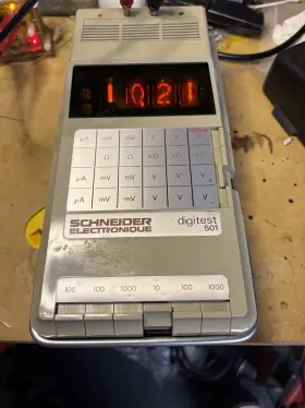 500-PI HONEYWELL Nixie Tube Multimeter Digitest