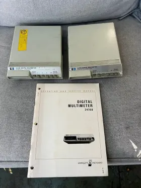 3476B HP Hewlett Packard Digital Multimeters Operation Manual