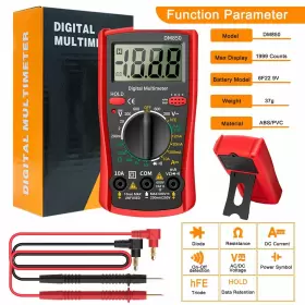 HS1013100RE HTWON Digital Lcd Multimeter Voltmeter Ac Ammeter