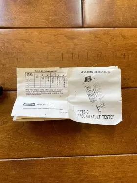 GFT2G HUBBELL WIRING DEVICE-KELLEMS Nos Receptacle Fault #3
