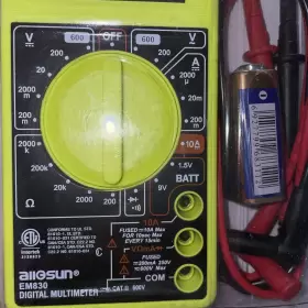 TD35069B HYPER TOUGH Digital Multimeter Lcd Box #3