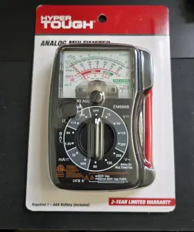 TD35090B HYPER TOUGH Analog Multimeter