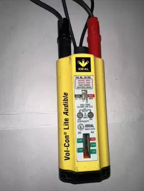 61-101 IDEAL Vol Lite Voltage Continuity Tester Vac Vdc #2