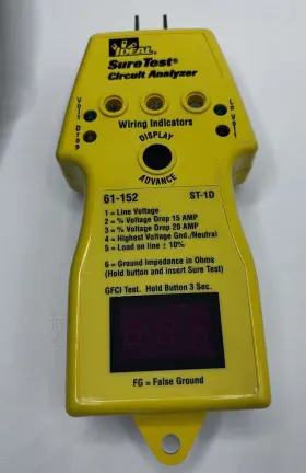 61-152 IDEAL Suretest Circuit Analyzer Cord #2