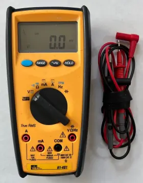 61-481 IDEAL Volt Ohmdiode Capacitor Rpm Digital Multimeter
