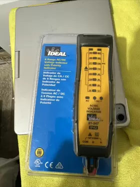 61-547 IDEAL Led Ac Voltage Tester Amp