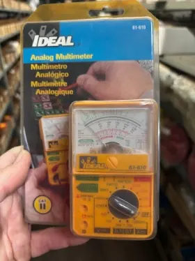 61-610 IDEAL Analog Multimeter