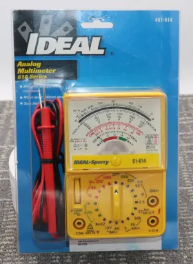 61-614 IDEAL Analog Multimeter