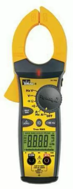 61-775GA IDEAL Clamp Meter Lcd Jaw