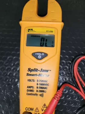 61096 IDEAL Automatic Split Jaw Smart Meter Multimeter #2