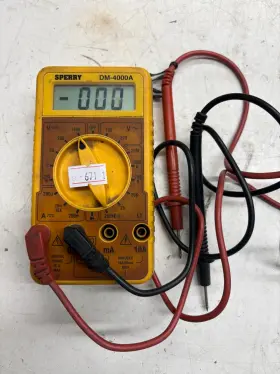 DM-4000A IDEAL Meter Sperry Techmaster Ac Digital Multimeter