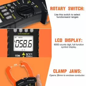 779139894315 INFURIDER Wireless Bluetooth Clamp Meter Auto #3