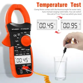 YF-570S-APP INFURIDER Digital Ac Voltclamp Meter Wireless Amp #3