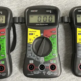 3310 INNOVA Digital Multimeter Cat Leads #3