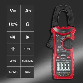 INTA4-HT206D INTENDVISION Ac Digital Clamp Meter Multimeter #2