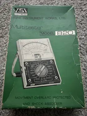 2837493 ISHII Isi Multimeter Multitester Movement Protected
