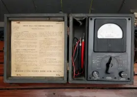 665-J-2 JACKSON Electrical Volt Milliammeter Repair