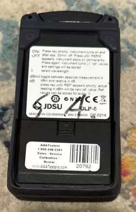 2256-02 JDSU Optical Power Meter #2