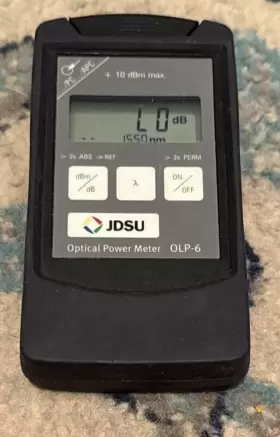 2256-02 JDSU Optical Power Meter