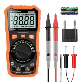 HK33D JESVERTY Digital Multimeter Voltmeter Tester Ncv Lcd Ac