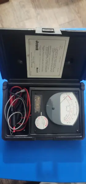 9133 JEWELL Microamperes Meter