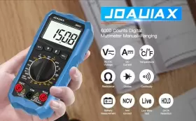 ZD600010A600VXDM7 JOAUIAX Digital Multimeter Tester Ac Ncv #2