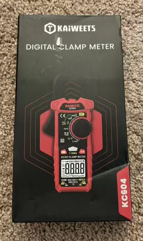 KC604 KAIWEETS Digital Clamp Meter Auto Voltage Tester #2