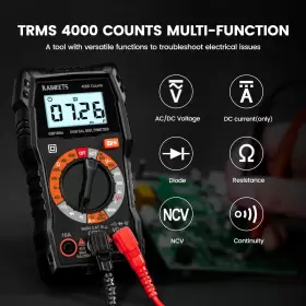 KM100S KAIWEETS Digital Multimeter Voltage Tester Accurate #2